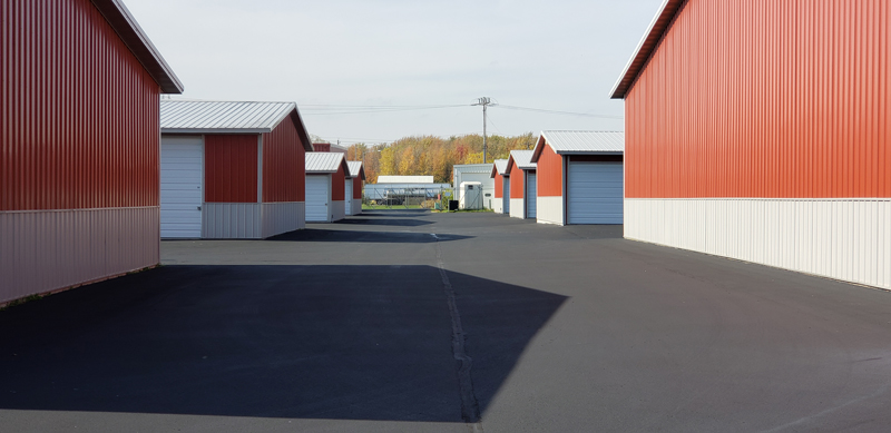 Outdoor view of American Drive Mini Storage units